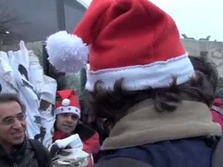 Père Noël Queyranne:Trois mois de lutte pour un lycée.