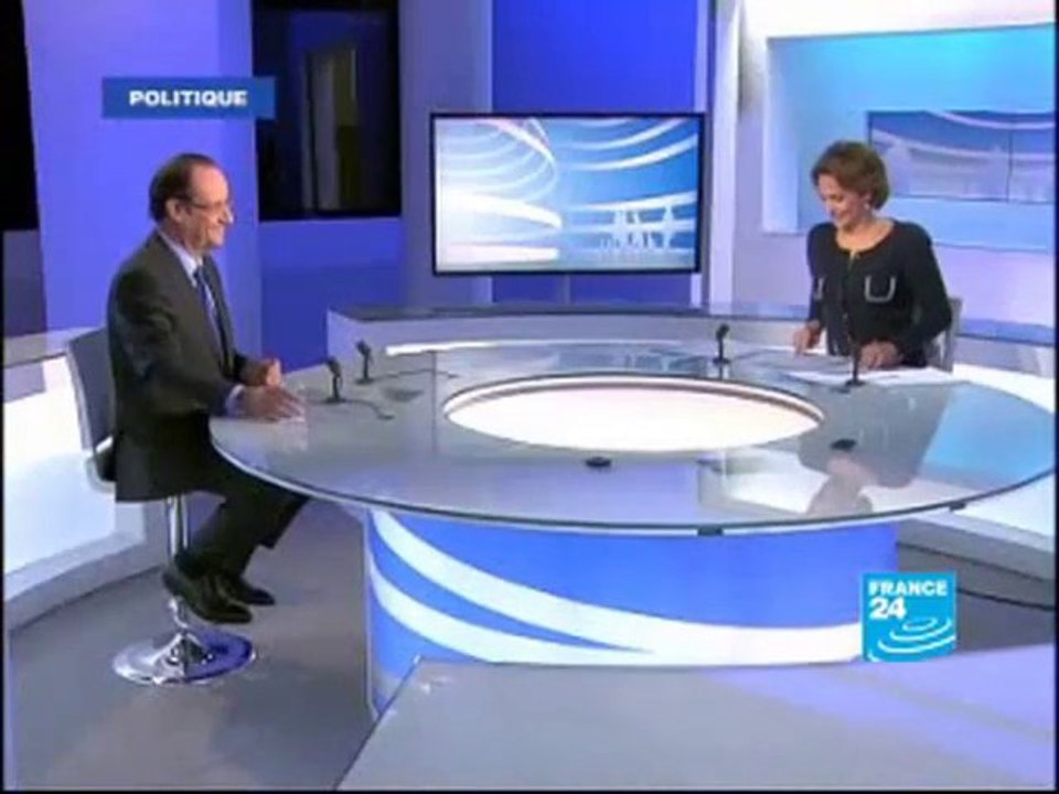 François Hollande invité politique de France 24