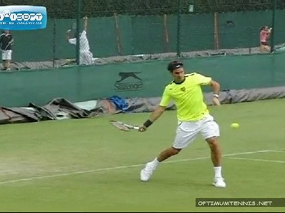 Roger Federer Forehands in Slow Motion