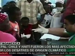 Más de 1300 muertos por desastres naturales en AL en 2010 (Cepal)