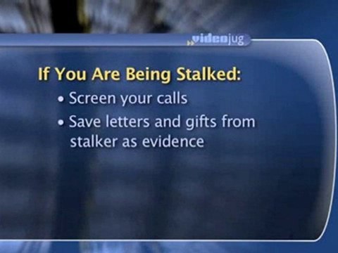 Stalking : When does stalking become a serious threat and what can I do about it?