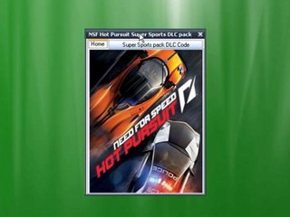 Need for Speed Hot Pursuit Super Sports DLC Pack Free