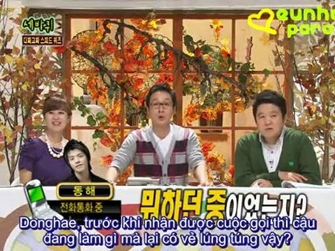 [Vietsub]201110 Quiz to change the world Ep78 - Donghae Cut