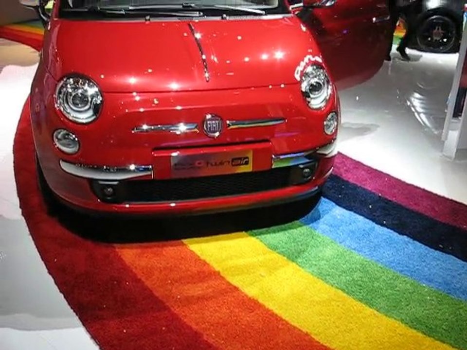 Paris Mondial de l’Automobile 2010 : Fiat 500