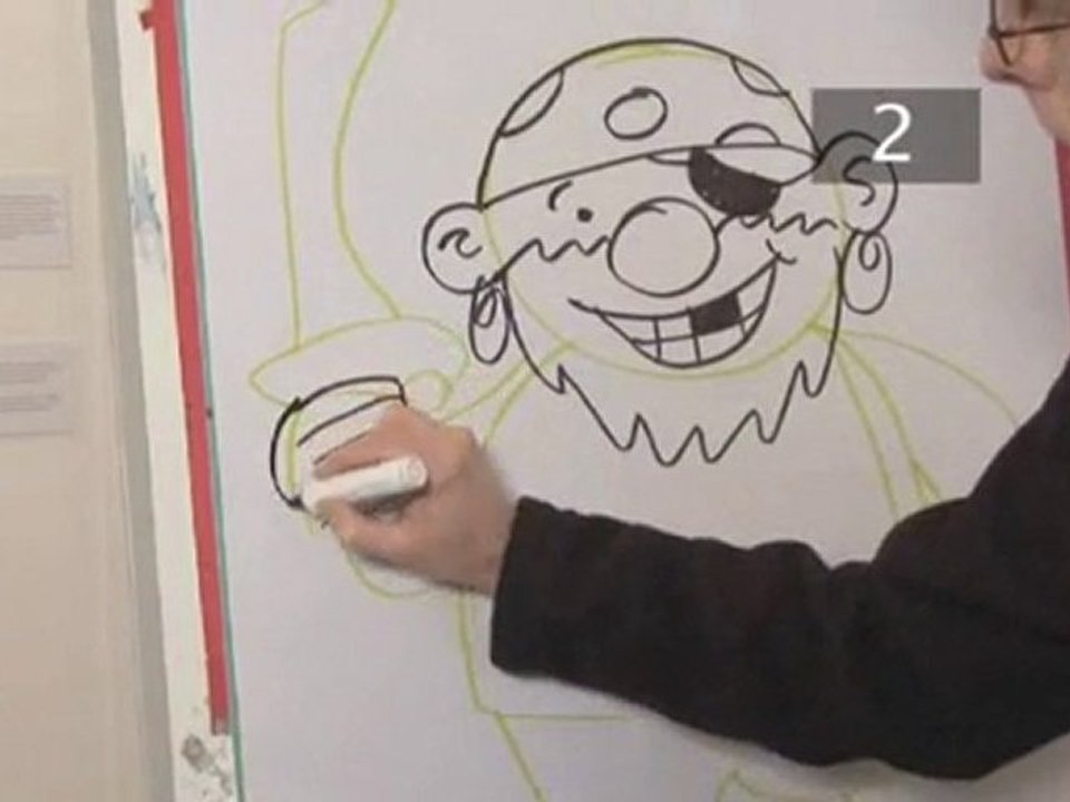 How To Draw A Cartoon Pirate