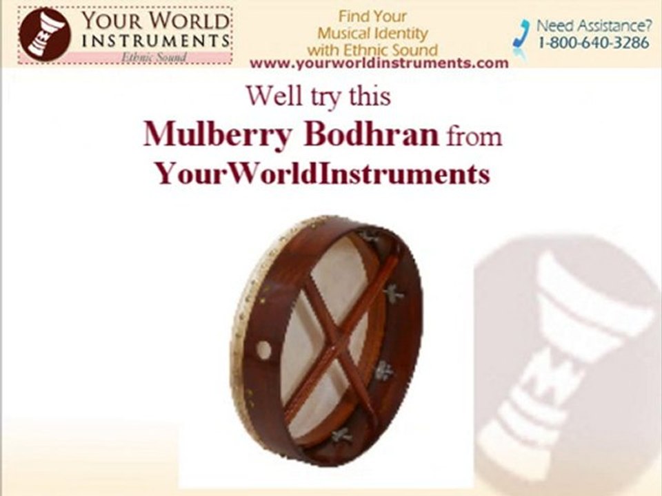 Durable Mulberry Bodhran