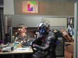 Dead Space 2 Isaac Clarke au bureau de Visceral