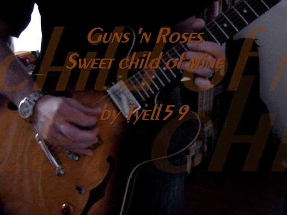 Guns 'n Roses sweet child o' mine (w/ dot epiphone)