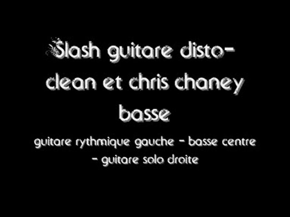 [Cover-Guitare/Basse - Stéréo] By The Sword - Slash ☺