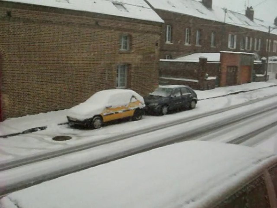 BEAUVAIS CHUTE DE NEIGE SAMEDI