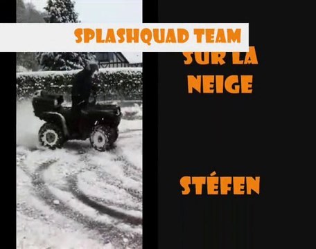 SPLASHQUAD - 20101218 - Drift Yannick