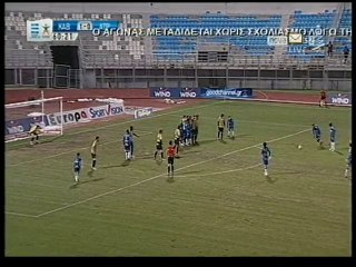 kavala atromitos 1-0 kalo faul kavala
