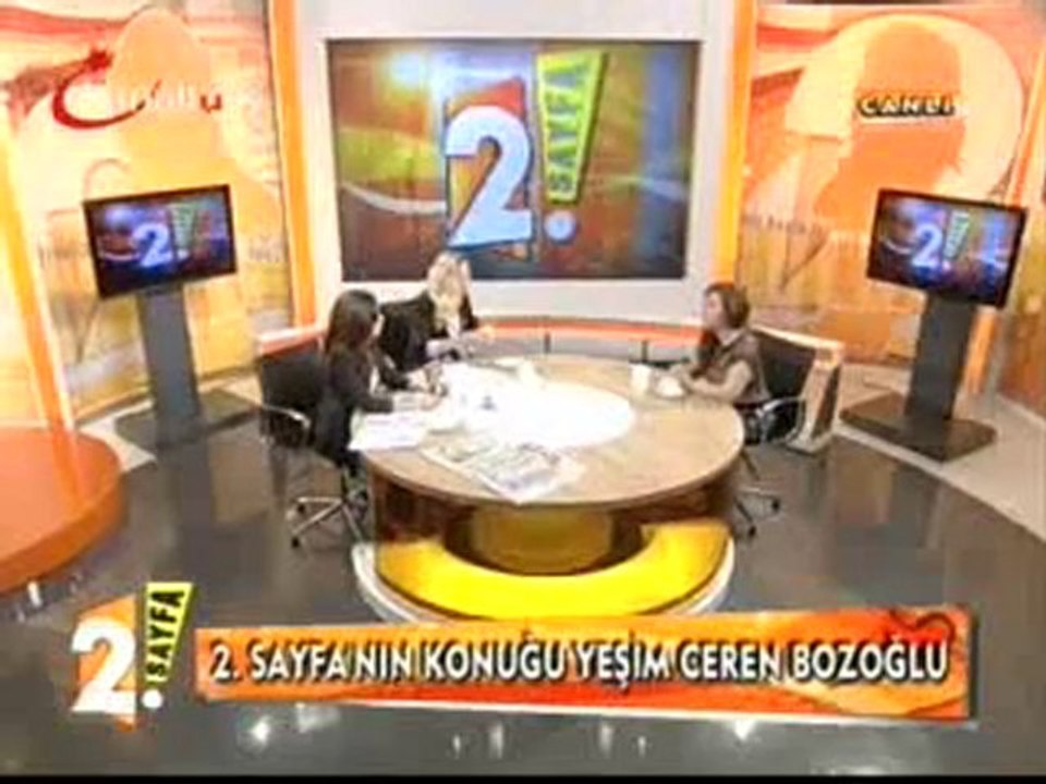 Yeşim Ceren Bozoğlu, İkinci Sayfa'nın konuğu