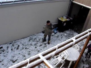 bataille de neige