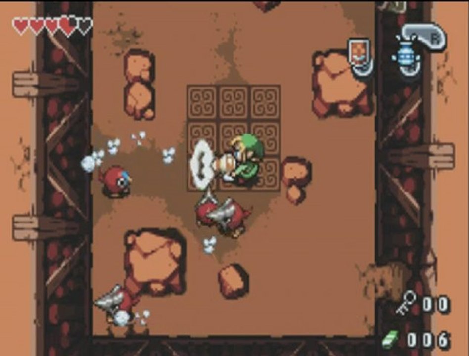 Zelda The minish Cap 6 La caverne de Feu [1]