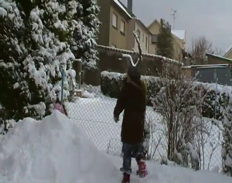 Jeux dans la neige