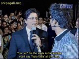 Shahid Kapoor & Shahrukh Khan  Star Screen Awards 2010 part2