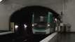 MF2000 : Départ de la station Victor Hugo sur la ligne 2 du métro parisien