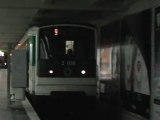 MF67 : Départ de la station Grands boulevards sur la ligne 9 du métro parisien