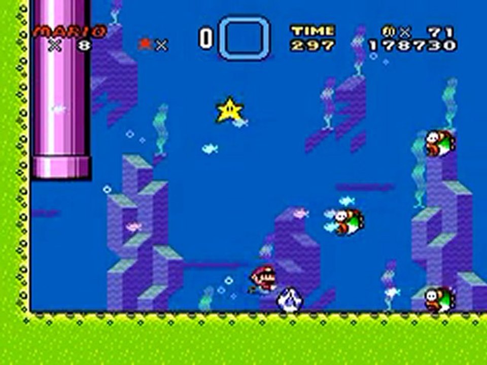 SNES Super Mario World "Small" in 14:13 by Dawn & Masterjun