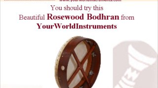 Beautiful Rosewood Bodhran