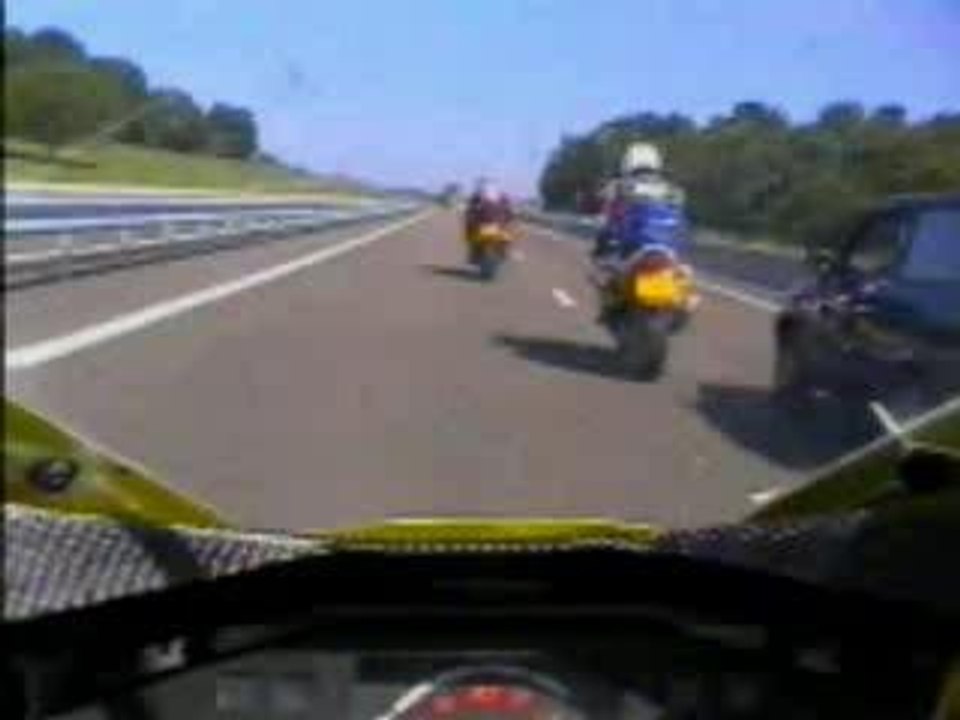 Wheeling en moto accident