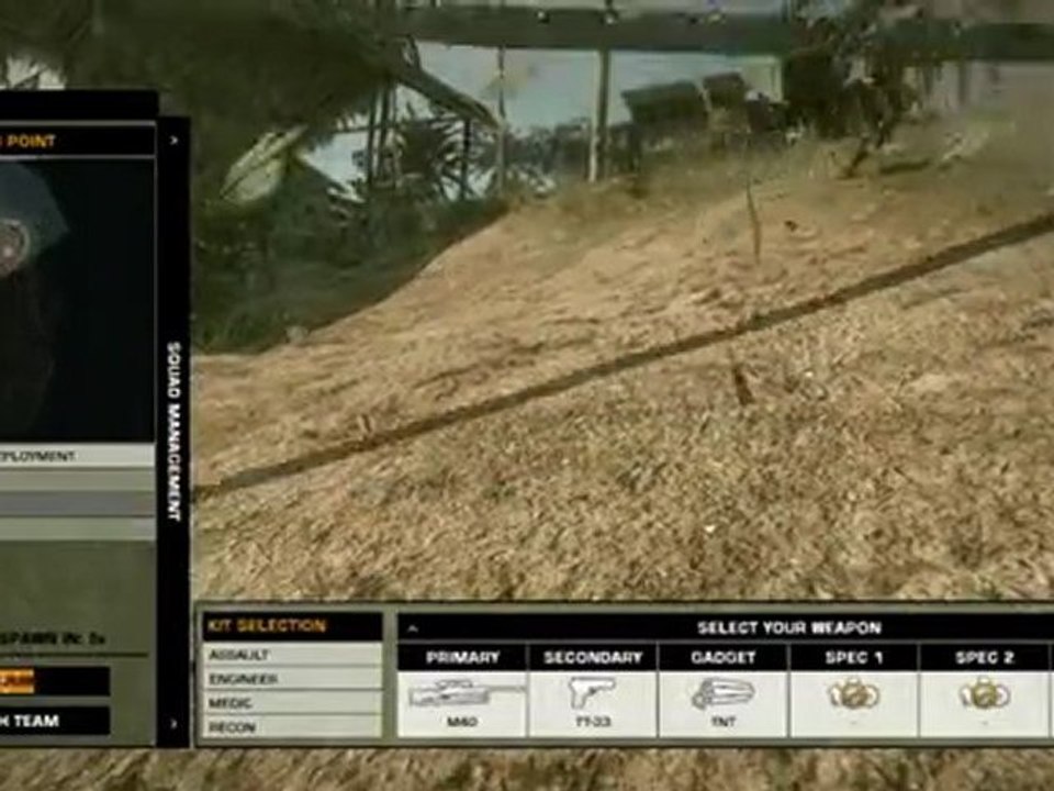 BattleField Bad Company 2- Vietnam Sniper gameplay