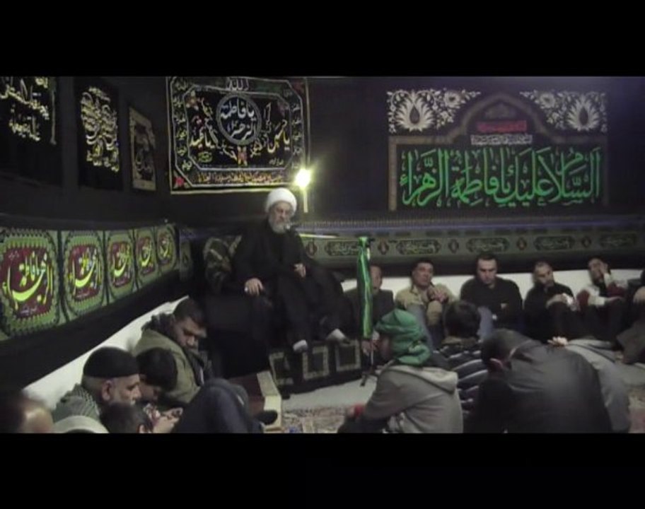 الشيخ ابوباقر ليلة السابع / حسينية الزهراء ج3