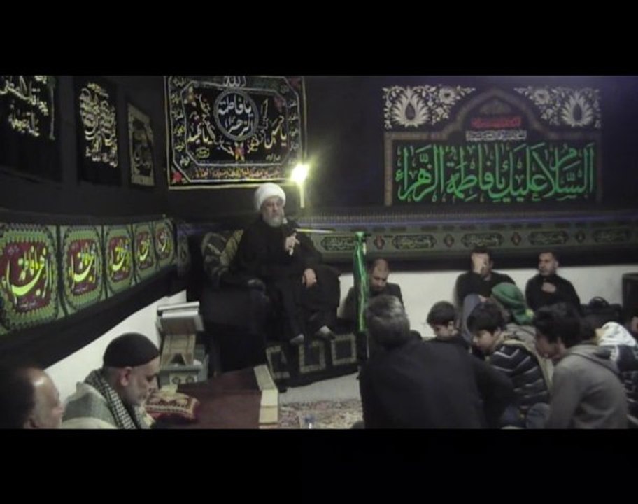 الشيخ ابوباقر ليلة السابع / حسينية الزهراء ج1