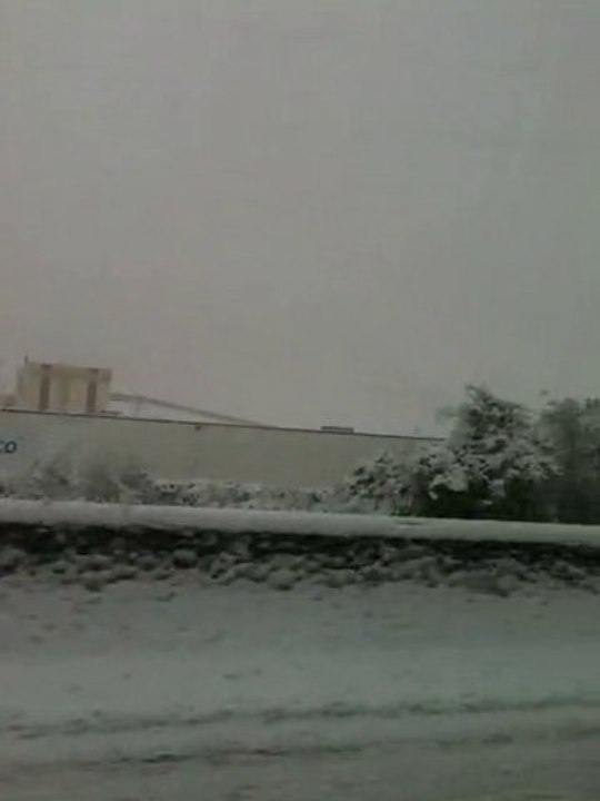 la banlieu parisienne sous la neige 1