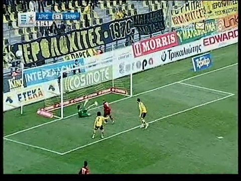 aris xanthi 0-2 goal suani