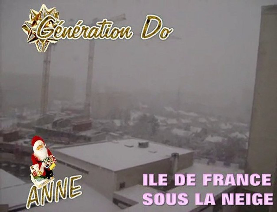ILE DE FRANCE SOUS LA NEIGE