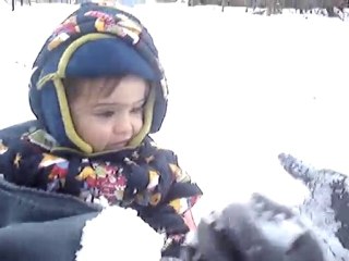 luge avec mamie et marraine