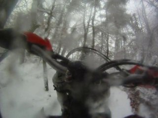 balade Rouen sous la neige