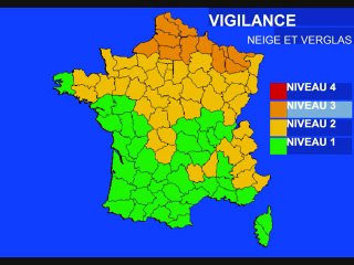 Météo 20 décembre 2010: Alerte neige.