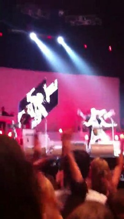 M - Mathieu Chedid et Johnny -  Bercy 17/12/2010