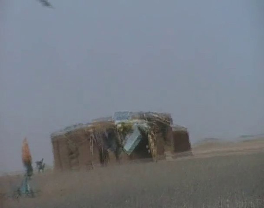 Arrivé au village nomade