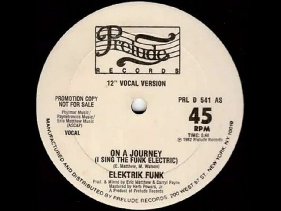 Elektrik Funk - On A Journey -Instrumental  (deejay funk)