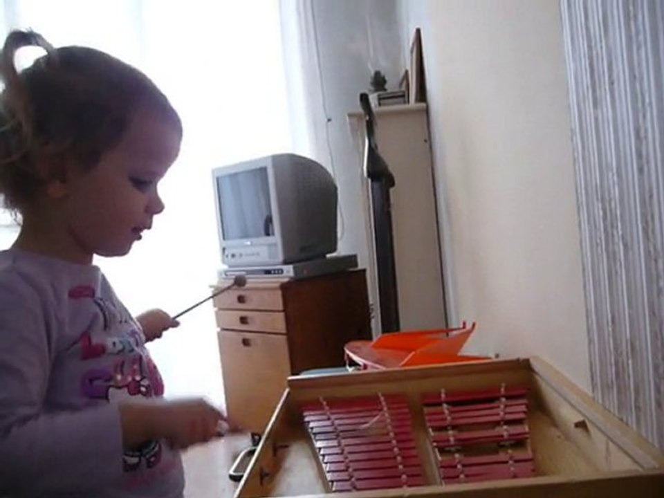 Magalie au Xylophone