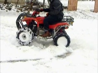 Atv ile karda drift :)