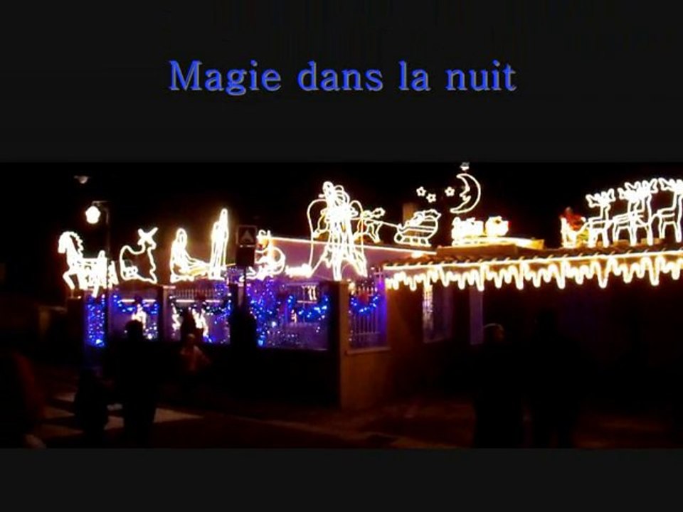 Illuminations de Noël au Pontet (Vaucluse)
