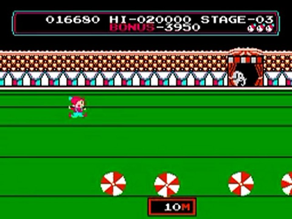 NES Circus Charlie in 03:22.68 by Phill & Gensito