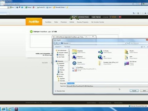 hotfile den dosya indirme