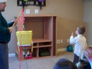 Piñata de l'anniversaire de Clément