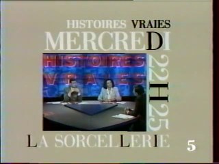 Bande Annonce  De L'emission Histoires Vraies 1 Mai 1991 LA5