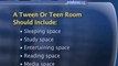 Organizing My Tween Or Teen's Room : How can I create spaces in my older child's room for the room's different purposes?