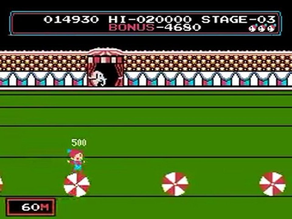 NES Circus Charlie in 03:30.08 by Walker Boh