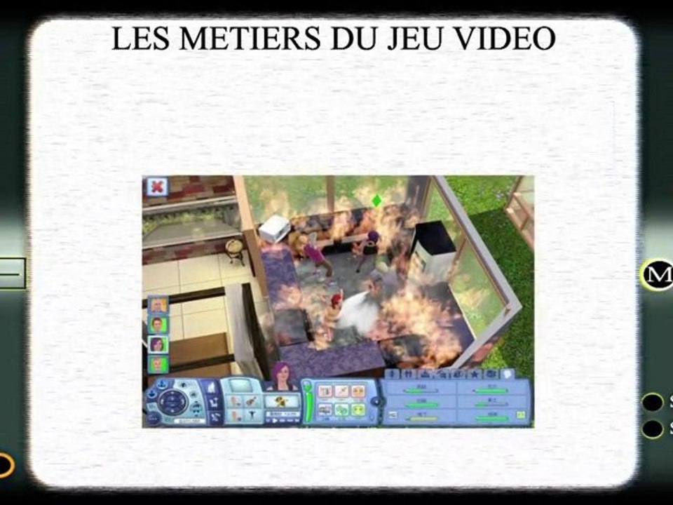Les métiers du jeu vidéo