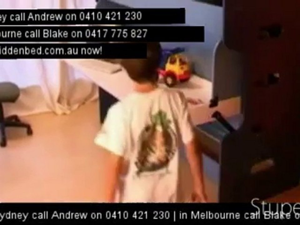 Hidden Bed, Wall Folding Beds, Kids Bunks | Sydney Melbourne