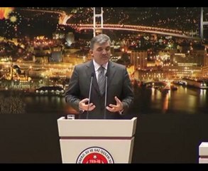 Cumhurbaşkanı Gül, TES-İŞ Genel Kurulu’nda konuşma yaptı-1